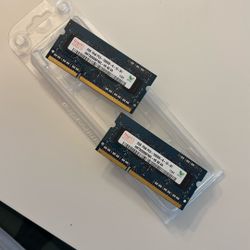 DDR3 RAMs for Laptops, 2GB each