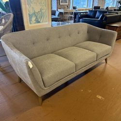 Smoke Grey Bucket Sofa