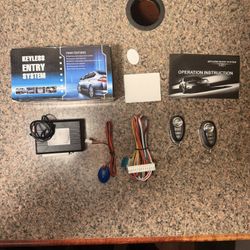 Keyless Car Entry System With 2 Fobs