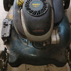 Yard Machine 5hp lawn mower with bag