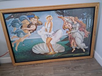 Marilyn Monroe.  A star is born Art ( See Description)