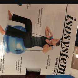 Exercise Ball with Weights New complete in box !