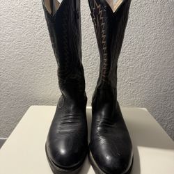 Black Cowboy Boot