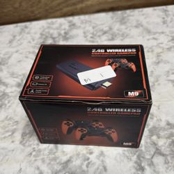 NEW 2.4g wireless controller gamepad M9 3D Rocker For Arcade High Sensitivity