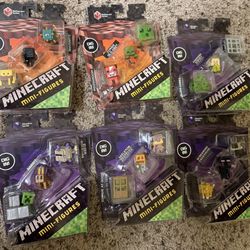 2014 Sealed Minecraft Mini Figures 