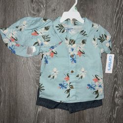 Carters baby 3 piece set size 18m