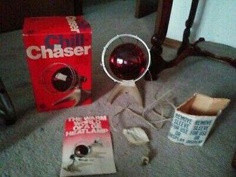 Vtg. Chill Chaser Heatlamp kit by G.E. - $35
