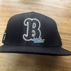 Travis Scott cactus jack × Mitchell and ness UCLA hat