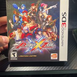 Project X Zone 3DS Complete In Box With Sealed Soundtrack