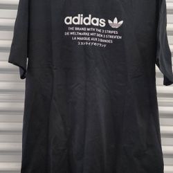 Adidas LOGO tshirt Short Sleeves New Bkack NMD DH2248