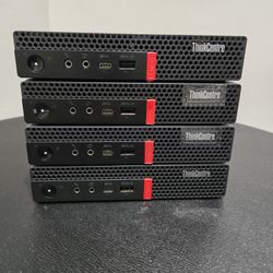 LOT (4) LENONO ThinkCentre M720q
