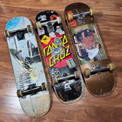 Skateboards complete