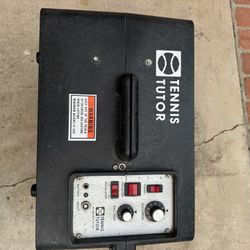 Tennis Tutor Model 2 tennis Tutor Tennis Ball Machine 