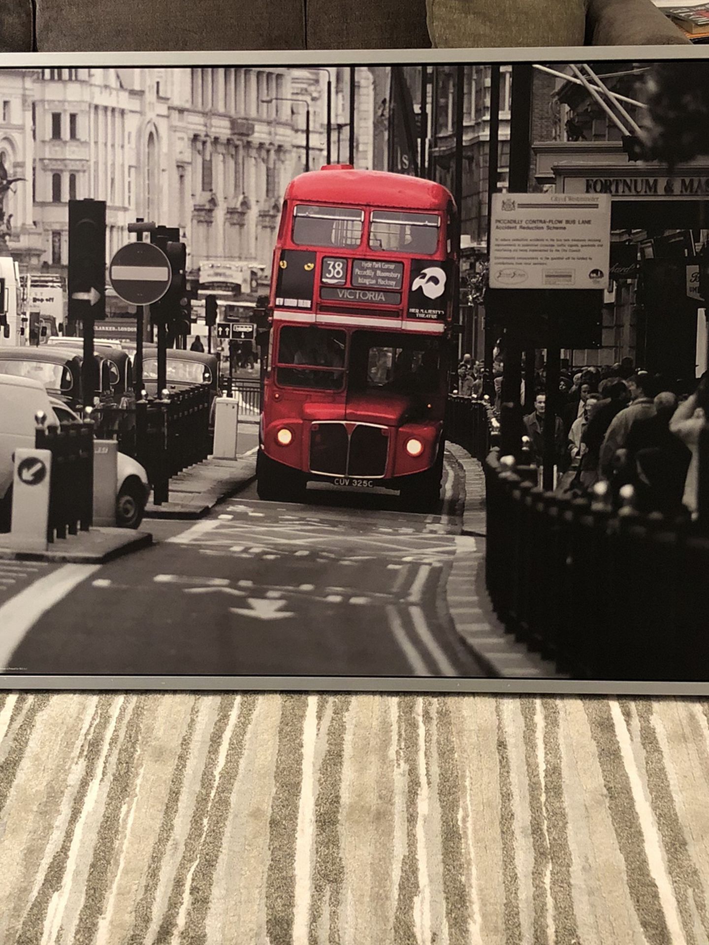 London Bus Photo / Art Work