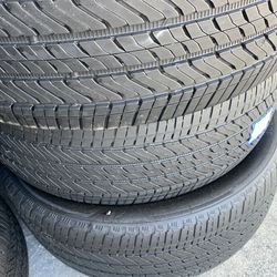 4 tires 275-50-22 Bridgestone $80 each one