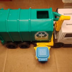 Matchbox 15" Recycling Truck With Lights And Sounds 