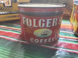 Old Coffee Foldgers Can