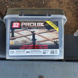 Prolok Grip Rite Rebar Mesh Chairs