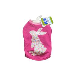 Pink Bunny Dog Dress T shirt S