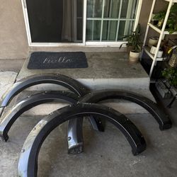 OEM Fender Flares Set of 4 – Off a 2016 Ford F-150 ( charcoal gray)