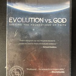 Evolution vs. God : Shaking the Foundations of Faith (2013, DVD) New Sealed