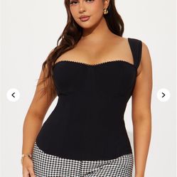Black Corset Top