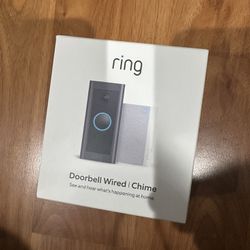 Ring Doorbell Wired And Chime
