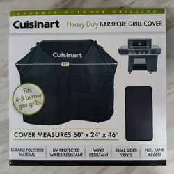 Cuisinart Heavy-Duty 4-5 Burner Gas Grill Cover (Brand New)