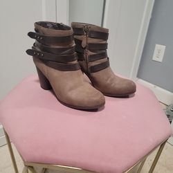 Leather Boot Shoes 
