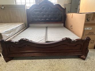 King size bed frame used