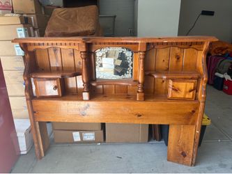 Queen vintage headboard