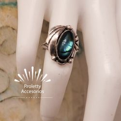 Sterling Silver 925 Navajo Southwestern Women's Ring
