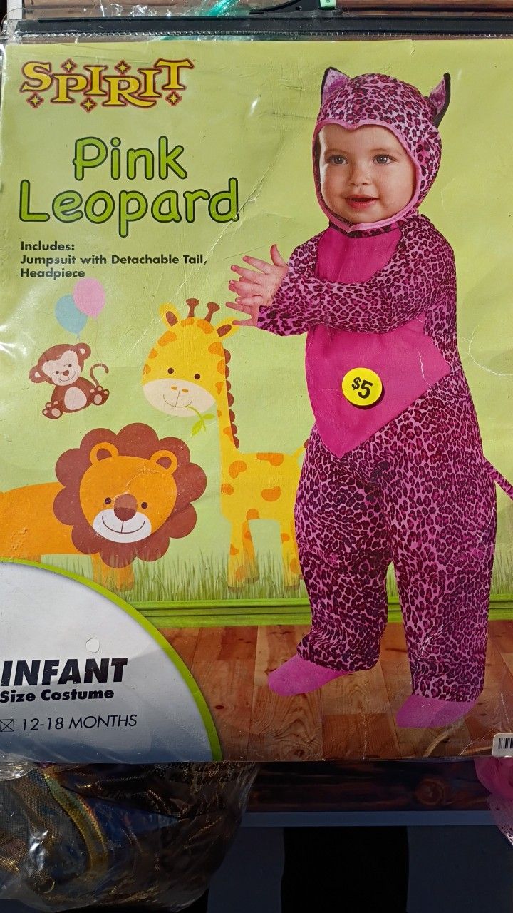 Pink Leopard Halloween Costume
