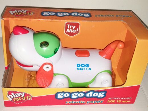 NEW Play Right go go Dog Tech 1.0 Robotic Puppy
