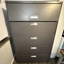 5 Drawer File Cabinet