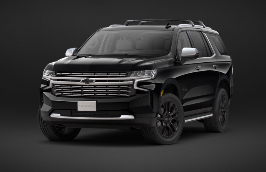 Roof Rack Cross Rail Package in Black - Chevy Tahoe