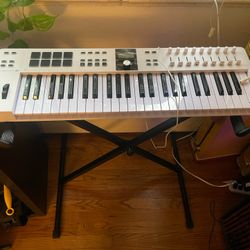 Arturia KeyLab 49 MkIII MIDI Controller – Like New + Keyboard Stand
