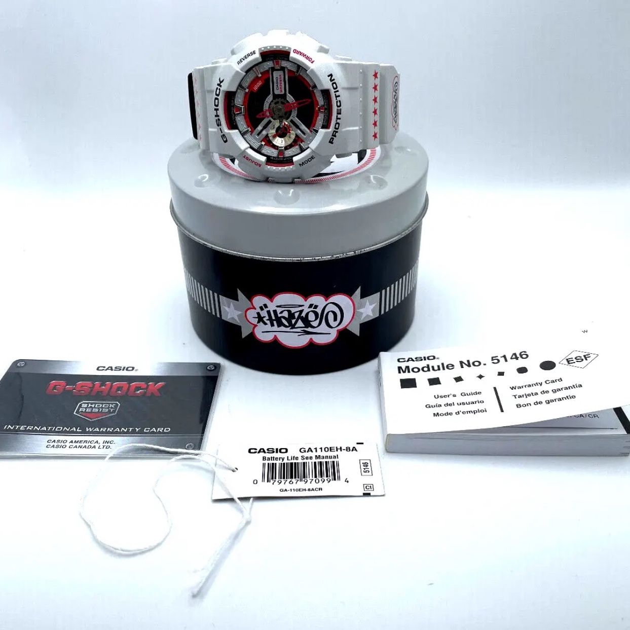 CASIO G-SHOCK ERIC HAZE Collaboration Model Eric Haze