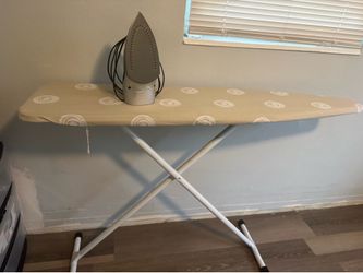 Iron with desk