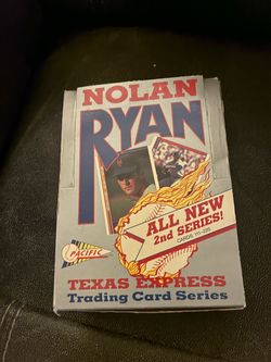 Nolan Ryan Texas Express Trading Card Series Box