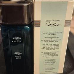 Santos Gell De Cartier Body Gel Perfume Used See Picture