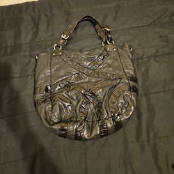 Cynthia Rowley Bag. Black Pleather.