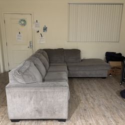 Light Gray Sectional Couch Couches 