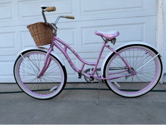 WONENS 26” BEACH CRUISER with Basket