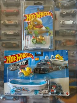 Hot wheels duck n roll bundle
