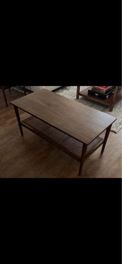 Hearth & Hand with Magnolia Wooden Coffee Table