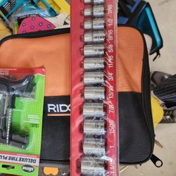 13 Piece 1/2" Dr Sae 6 Point Shallow Socket Set 