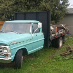 1967  F350 Ford one Ton Flatbed