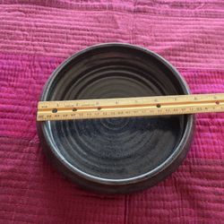 Bluish Gray Ceramic Bowl/Dish