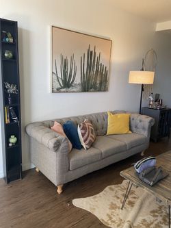 World Market Quentin Chesterfield Couch